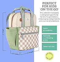 Amazon.com: Itzy Ritzy Toddler Backpack - Daycare Bag - Features